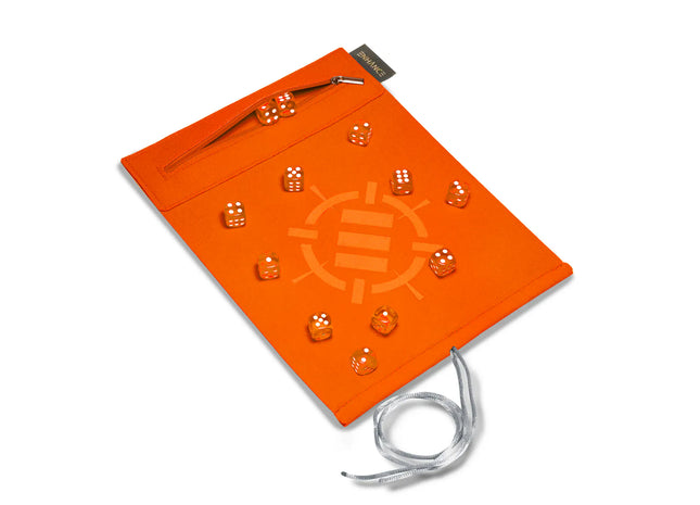 Gamers Guild AZ Enhance Gaming Enhance: Roll on a Scroll - Dice Mat & 12pc D6 Set (Pre-Order) ACD Distribution