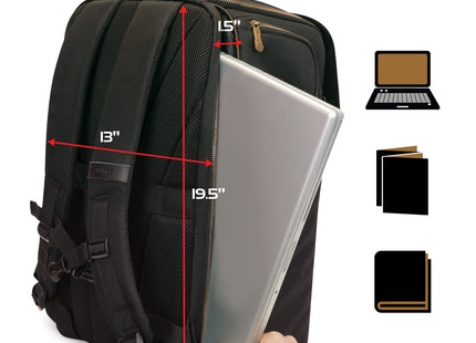 Gamers Guild AZ Enhance Gaming Enhance: Tabletop RPG GM's Backpack - Black AGD