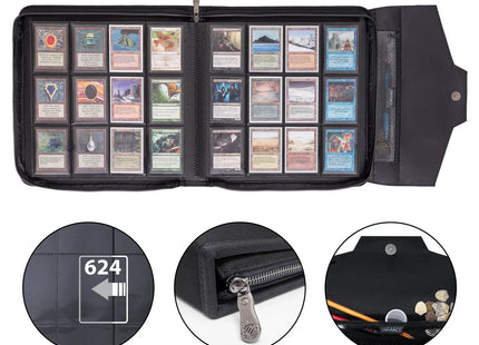 Gamers Guild AZ Enhance Gaming Enhance: Trading Card Album Collector's Edition - Black (Pre-Order) ACD Distribution