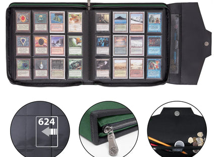 Gamers Guild AZ Enhance Gaming Enhance: Trading Card Album Collector's Edition - Green (Pre-Order) ACD Distribution