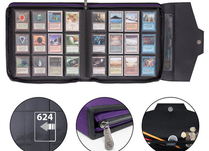 Gamers Guild AZ Enhance Gaming Enhance: Trading Card Album Collector's Edition - Purple (Pre-Order) ACD Distribution
