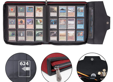 Gamers Guild AZ Enhance Gaming Enhance: Trading Card Album Collector's Edition - Red (Pre-Order) ACD Distribution