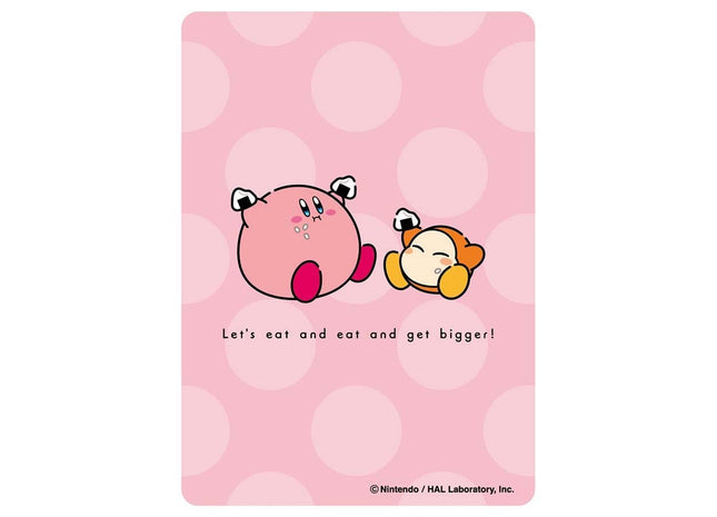 Gamers Guild AZ Ensky Ensky Card Sleeves: Kirby Play With Waddle Dee - Let's Eat (Pre-Order) GTS