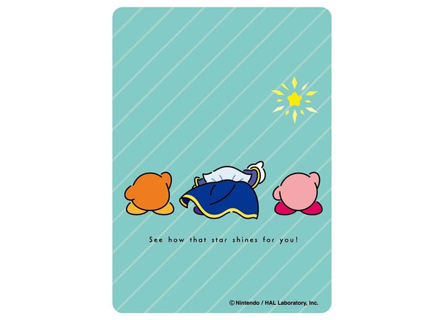 Gamers Guild AZ Ensky Ensky Card Sleeves: Kirby Play With Waddle Dee - Number One (Pre-Order) GTS