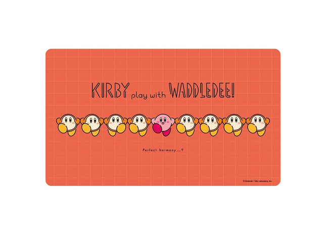 Gamers Guild AZ Ensky Ensky Playmat: Kirby Play With Waddle Dee - Perfect Fit (Pre-Order) GTS