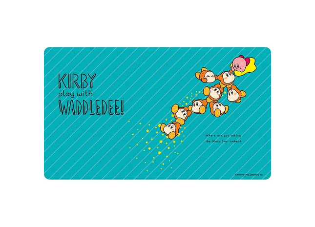 Gamers Guild AZ Ensky Ensky Playmat: Kirby Play With Waddle Dee - Riding The Warp Star (Pre-Order) GTS