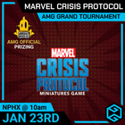 Gamers Guild AZ Event Tickets NPHX - 1/23 @ 10am - Marvel Crisis Protocol Grand Tournament (Official AMG sponsored event) Gamers Guild AZ
