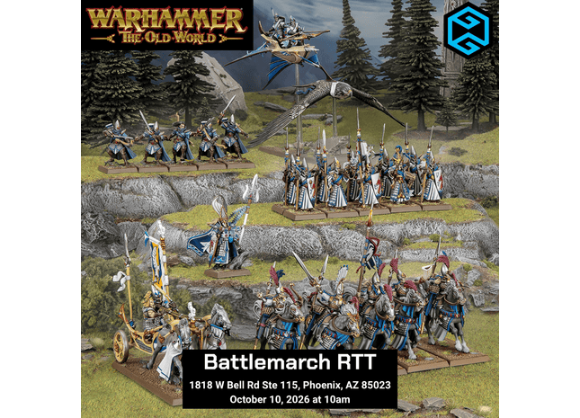 Gamers Guild AZ Event Tickets NPHX - 10/10 @ 10am - Warhammer: The Old World - A Battlemarch RTT Gamers Guild AZ