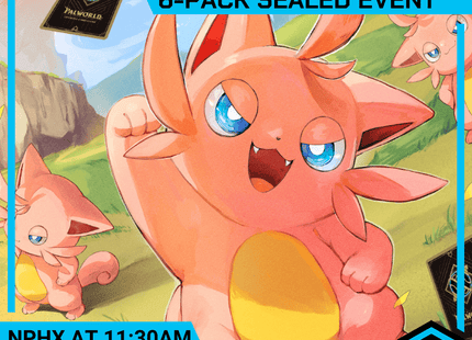 Gamers Guild AZ Event Tickets NPHX - 10/18 @ 11:30am - Palworld Card Game Sealed Event Gamers Guild AZ