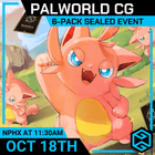 Gamers Guild AZ Event Tickets NPHX - 10/18 @ 11:30am - Palworld Card Game Sealed Event Gamers Guild AZ