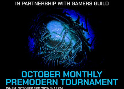Gamers Guild AZ Event Tickets NPHX - 10/3 @ 12pm - MTG Premodern Monthly Event Gamers Guild AZ
