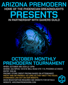 Gamers Guild AZ Event Tickets NPHX - 10/3 @ 12pm - MTG Premodern Monthly Event Gamers Guild AZ