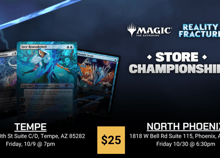 Gamers Guild AZ Event Tickets NPHX- 10/30 @ 6:30pm - MTG Reality Fracture Store Championship Gamers Guild AZ
