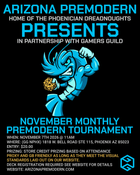 Gamers Guild AZ Event Tickets NPHX - 11/7 @ 11am - MTG Premodern Monthly Event Gamers Guild AZ