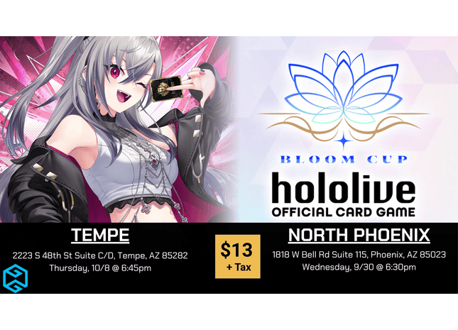 Gamers Guild AZ Event Tickets Tempe - 10/8 @ 6:45pm - Hololive OCG Bloom Cup "Isaki Riona" Gamers Guild AZ