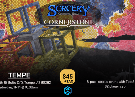 Gamers Guild AZ Event Tickets Tempe - 11/14 @ 10:30am - Sorcery Cornerstone Championship Gamers Guild AZ