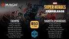 Gamers Guild AZ Event Tickets Tempe - 6/19 @ 3PM - MTG Marvel Superheroes Prerelease Gamers Guild AZ