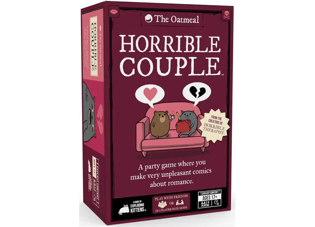 Gamers Guild AZ Exploding Kittens Horrible Couple Asmodee