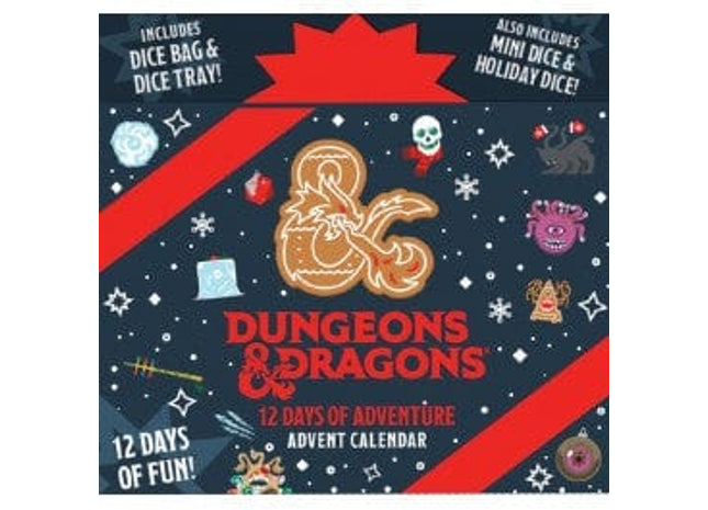 Gamers Guild AZ Fanroll FanRoll: Dice Advent Calendar - D&D 12 Dice of Adventure (Pre-Order) Southern Hobby