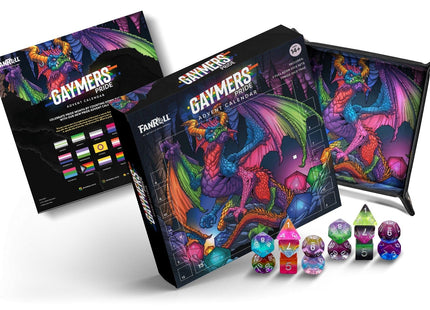 Gamers Guild AZ Fanroll FanRoll: Dice Advent Calendar - Pride Month 2025 (Pre-Order) Southern Hobby