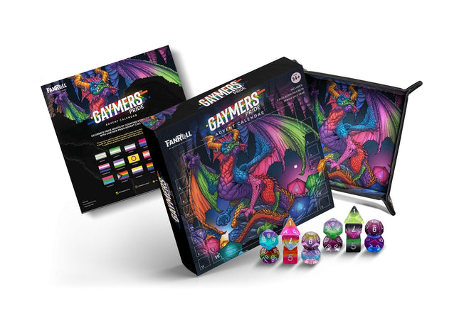 Gamers Guild AZ Fanroll FanRoll: Dice Advent Calendar - Pride Month 2025 (Pre-Order) Southern Hobby