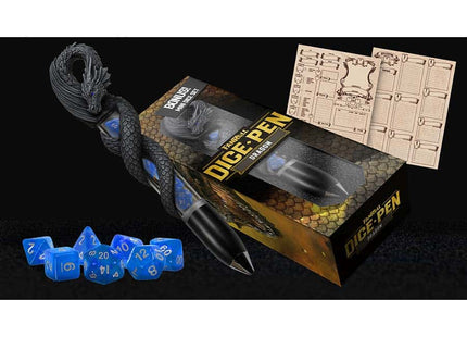 Gamers Guild AZ Fanroll Fanroll: Dragon Dice Pen with Mini Dice Set and Character Sheet (Pre-Order) GTS