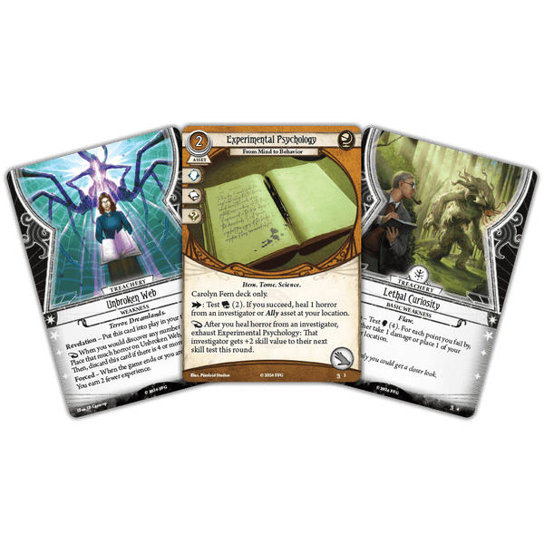 arkham horror encounter cards Horror: The Card Game Investigator Deck Carolyn Fern Variant:Hidden Fates Ultra-Premium Collection Carry Case Not a standalone expansion Better Plays Gaming |