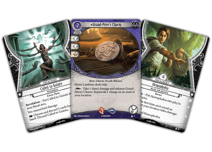 Gamers Guild AZ Fantasy Flight Games Arkham Horror: The Card Game - Marie Lambeau Investigator Deck (Pre-Order) Asmodee
