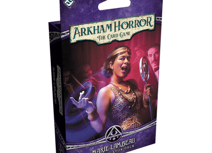 Gamers Guild AZ Fantasy Flight Games Arkham Horror: The Card Game - Marie Lambeau Investigator Deck (Pre-Order) Asmodee