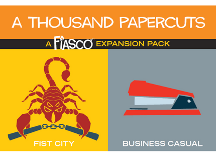 Gamers Guild AZ Fiasco Fiasco Expansion Pack - A Thousand Papercuts GTS