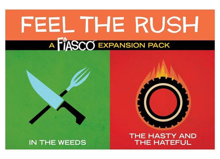 Gamers Guild AZ Fiasco Fiasco Expansion Pack: Feel the Rush GTS