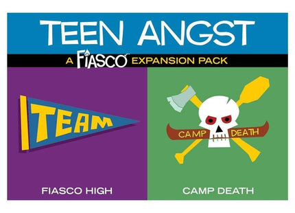 Gamers Guild AZ Fiasco Fiasco Expansion Pack: Teen Angst GTS