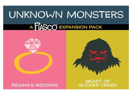 Gamers Guild AZ Fiasco Fiasco Expansion Pack: Unknown Monsters GTS