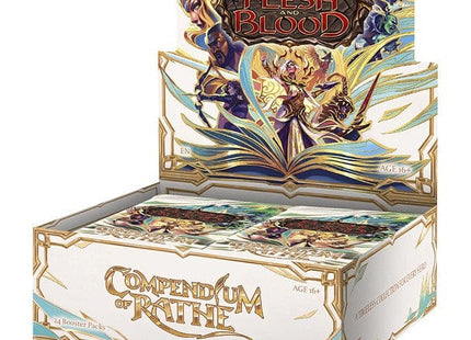 Gamers Guild AZ Flesh and Blood Flesh and Blood TCG: Compendium of Rathe Booster Display (Pre-Order) Southern Hobby