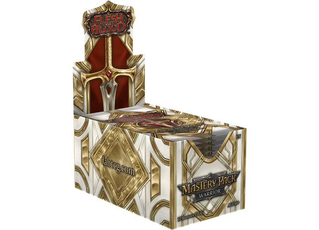 Gamers Guild AZ Flesh and Blood Flesh and Blood TCG: Mastery Pack - Warrior Display Box (Pre-Order) Southern Hobby