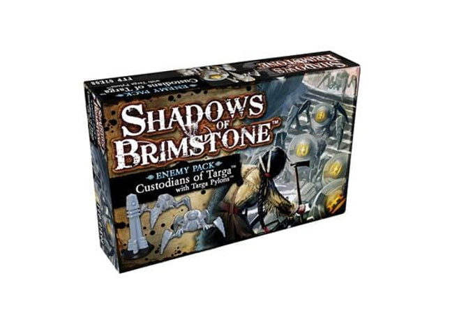 Gamers Guild AZ Flying Frog Productions Shadows of Brimstone: Custodians of Targa with Targa Pylons Asmodee