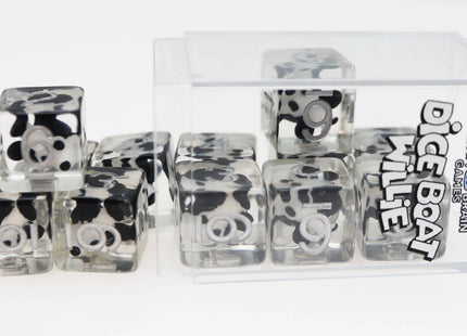 Gamers Guild AZ Foam Brain Games 12 piece D6s - Dice Boat Willie Mickey Foam Brain Games