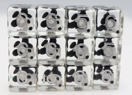 Gamers Guild AZ Foam Brain Games 12 piece D6s - Dice Boat Willie Mickey Foam Brain Games