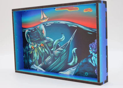 Gamers Guild AZ Foam Brain Games Chromatic Dice Tray - Cthulhu Foam Brain Games