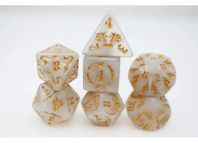 Gamers Guild AZ Foam Brain Games Drake's Flight: Spirit RPG Dice Set Foam Brain Games