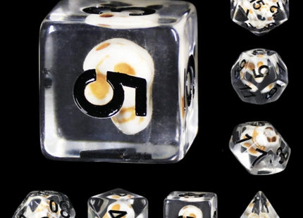 Gamers Guild AZ Foam Brain Games Stone Skull RPG Dice Set (Pre-Order) Foam Brain Games