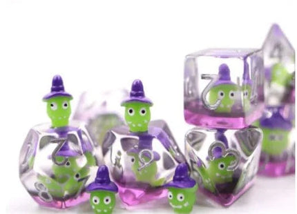 Gamers Guild AZ Foam Brain Games Wacky Witches RPG Dice Set (Pre-Order) Foam Brain Games