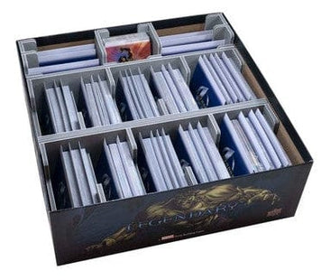 Gamers Guild AZ Folded Space Board Game Insert: Legendary: A Marvel Deck / Bag / Pool Building Game AGD