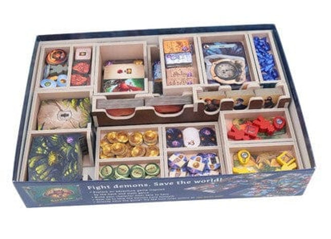 Gamers Guild AZ Folded Space Board Game Insert: Lost Ruins of Arnak and Expansions AGD
