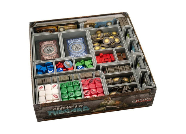 Gamers Guild AZ Folded Space Folded Space: Board Game Insert for Champions of Midgard, Expansions and Add-ons ACD Distribution