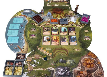 Gamers Guild AZ Folded Space Folded Space: Board Game Insert for Everdell, Collecters Edition content, Pearlbrook, Bellfaire, and Spirecrest Expansions ACD Distribution