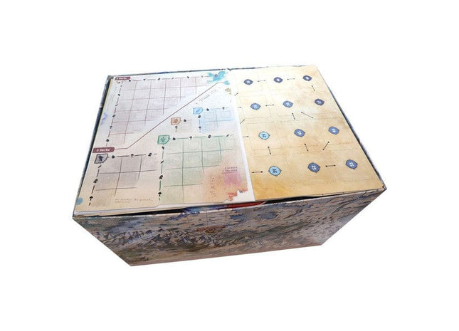 Gamers Guild AZ Folded Space Folded Space: Board Game Insert for Frosthaven (Color) ACD Distribution