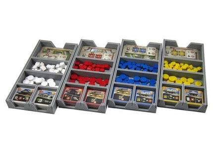 Gamers Guild AZ Folded Space Folded Space: Board Game Insert for Great Western Trail and Rails to the North Expansion ACD Distribution
