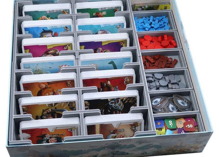 Gamers Guild AZ Folded Space Folded Space: Board Game Insert for Imperial Settlers or 51st State or Empires of the North & All Expansions ACD Distribution