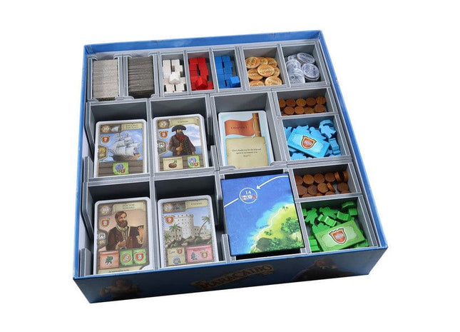 Gamers Guild AZ Folded Space Folded Space: Board Game Insert for Maracaibo & La Armada Expansion ACD Distribution